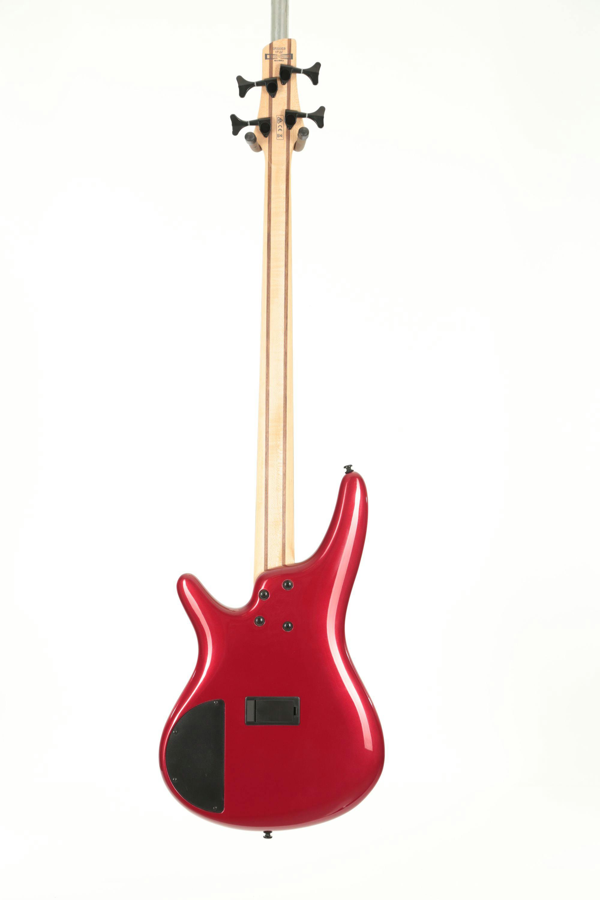 B-Stock Ibanez SR300EB-CA Bass in Candy Apple Red - Andertons